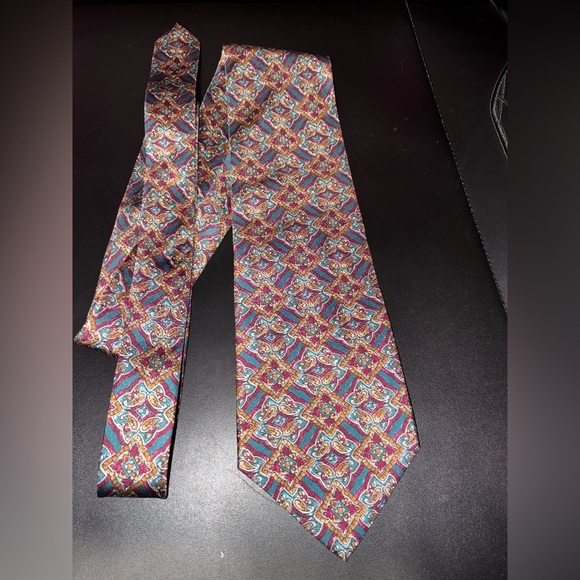 2/$35 Christian Dior Monsieur Silk Tie Luxury Professor Academia Professional - Picture 1 of 6